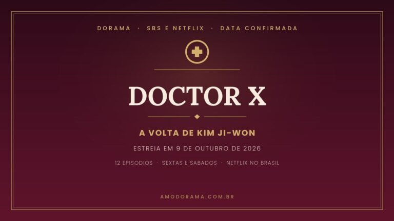 Doctor X: Age of the White Mafia, com Kim Ji-won, estreia em 9 de outubro de 2026 na SBS e na Netflix Doctor X: Age of the White Mafia, com Kim Ji-won, estreia em 9 de outubro de 2026 na SBS e na Netflix